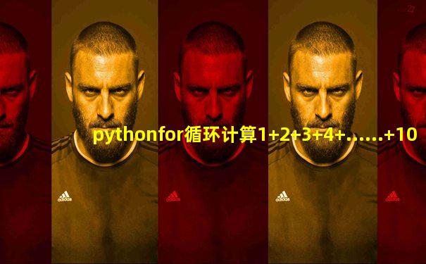 pythonfor循环计算1+2+3+4+......+100