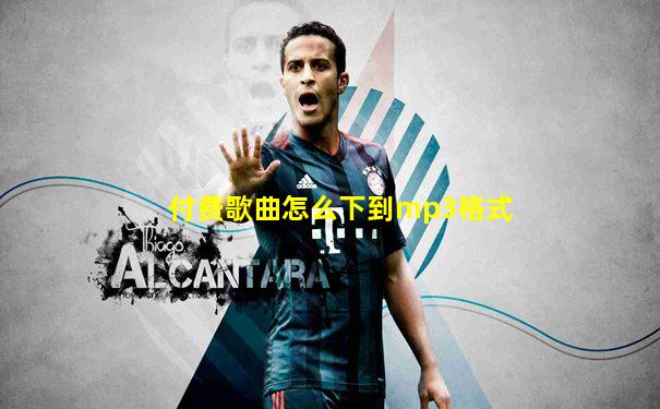 付费歌曲怎么下到mp3格式