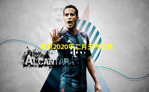 北京2020年二月天气记录