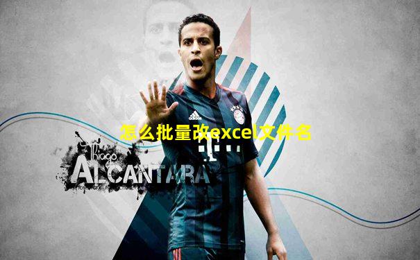 怎么批量改excel文件名