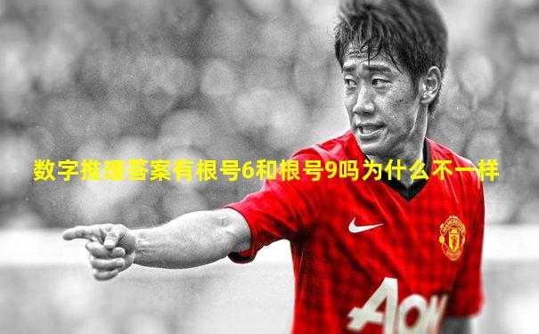 数字推理答案有根号6和根号9吗为什么不一样